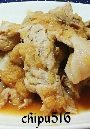 超簡単 子供が喜ぶ豚肉のぽん酢みぞれ焼き-レシピのメイン写真