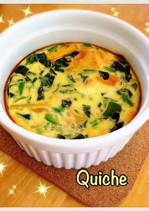 離乳食☆レンジで簡単キッシュ-レシピのメイン写真