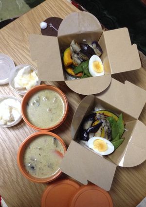 ランチに野菜たっぷりタイカレー-レシピのメイン写真