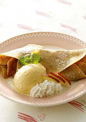 りんごで簡単♪そば粉のアップルガレット-レシピのメイン写真