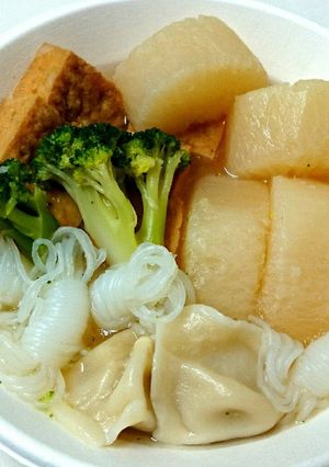 レンジで簡単❗味付き大根で作る★おでん-レシピのメイン写真
