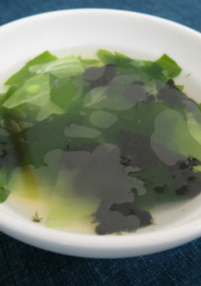 生ワカメの中華風スープ-レシピのメイン写真