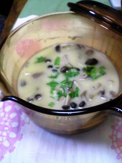 豚肉とキノコのクリーム煮-レシピのメイン写真