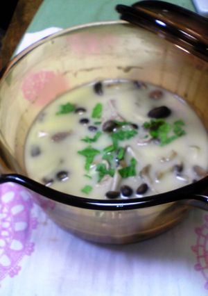 豚肉とキノコのクリーム煮-レシピのメイン写真