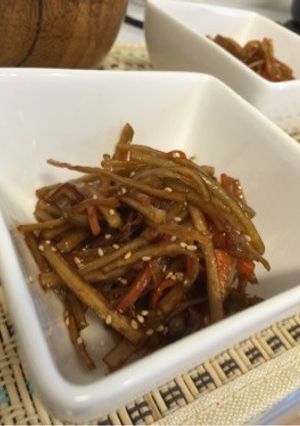 ご飯もりもりっ♪うちのきんぴらごぼう♡-レシピのメイン写真