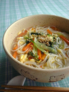 野菜がたっぷり食べられる✿中華にゅうめん-レシピのメイン写真