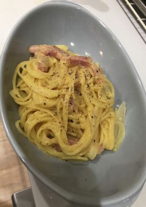 ♡簡単♡ワンボールカルボナーラ-レシピのメイン写真