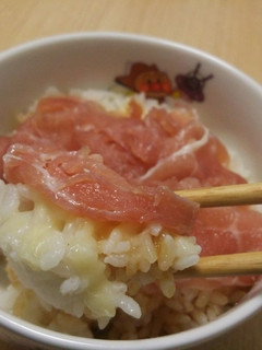 生ハムチーズ丼-レシピのメイン写真