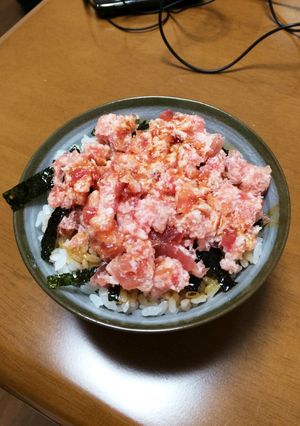 マグロ丼-レシピのメイン写真