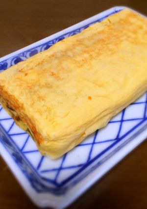 麺つゆ入ミキサーで出汁巻き玉子-レシピのメイン写真