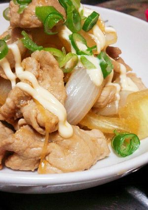 美味いをお届け☆豚肉と玉ねぎの甘酢炒め-レシピのメイン写真