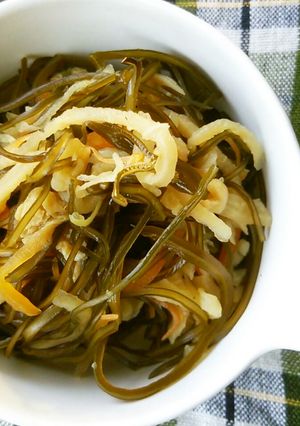 【昆布屋レシピ】切り昆布と大根切干の煮物-レシピのメイン写真