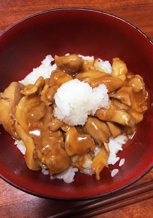 鳥もも肉のさっぱりジューシー和風丼♡-レシピのメイン写真