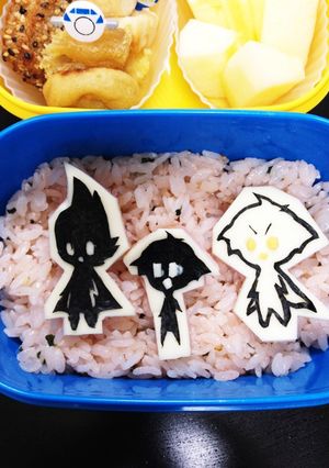 妖怪ウォッチ☆ガッツK&F☆キャラ弁-レシピのメイン写真