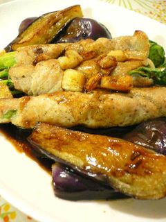豚肉の小松菜巻き~バルサミコソース-レシピのメイン写真