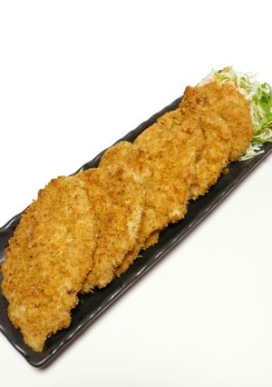 ダイエット応援！揚げないチキンカツ♪-レシピのメイン写真
