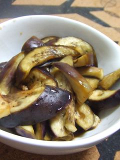 材料2つ★レンジで茄子の煮物-レシピのメイン写真
