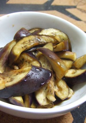 材料２つ★レンジで茄子の煮物-レシピのメイン写真