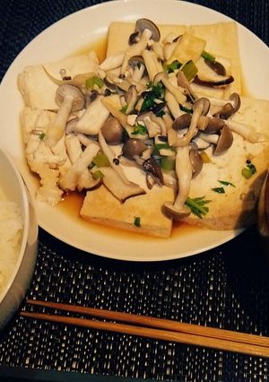 簡単、時短、ダイエット!豆腐ステーキ♡-レシピのメイン写真