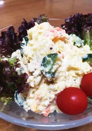 具が大きいのにマッタリなポテトサラダ-レシピのメイン写真