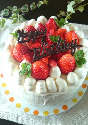 バター不使用☆ふわ②シフォンのスポンジ★-レシピのメイン写真