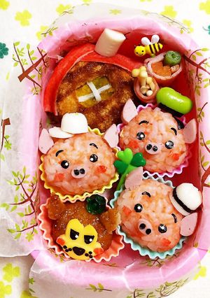 ☆3匹のコブタ ツムツム☆-レシピのメイン写真