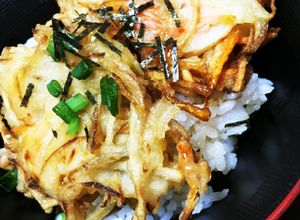 かき揚げ丼！タレ！レンジで簡単に！-レシピのメイン写真