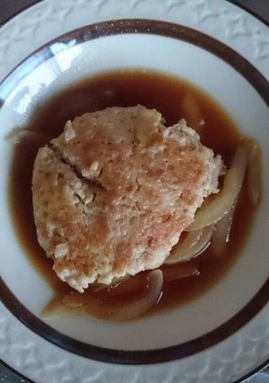 豚こまで♪ハンバーグ♪-レシピのメイン写真