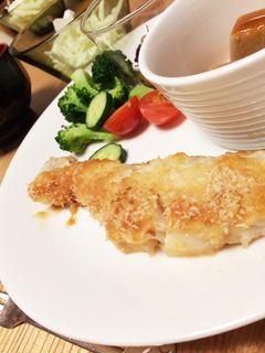 サクッふわっ♡タラのみそマヨパン粉焼き-レシピのメイン写真
