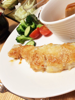 サクッふわっ♡タラのみそマヨパン粉焼き-レシピのメイン写真