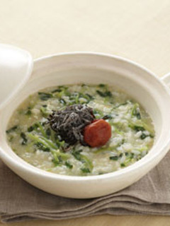 豆苗ぞうすい-レシピのメイン写真