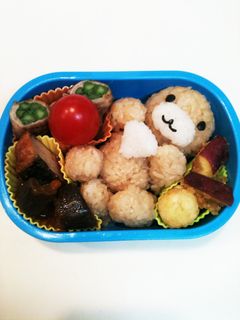 キャラ弁☆ラッコ弁当-レシピのメイン写真