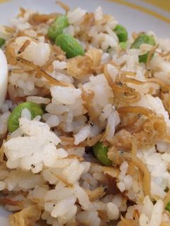 シラスと枝豆と油揚げ☆簡単混ぜごはん-レシピのメイン写真