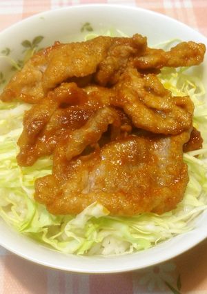 娘の好きなケチャップポーク♪丼にも☆-レシピのメイン写真