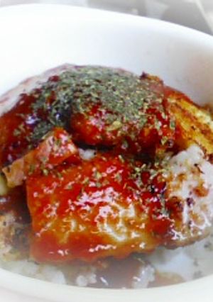 卵一個で即席どんぶり♪-レシピのメイン写真