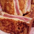 大好き♥食パンでクロックムッシュ風