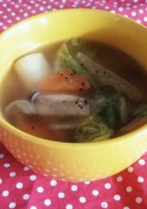 ＊五目中華スープ＊-レシピのメイン写真