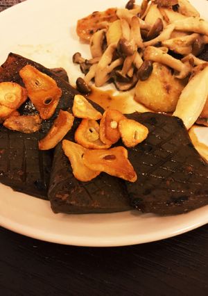 大満足★ヘルシーこんにゃくステーキ♡-レシピのメイン写真