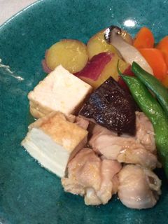 茅乃舎だしで彩り野菜の治部煮風-レシピのメイン写真