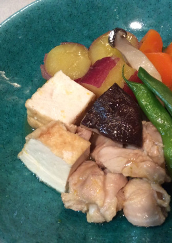 茅乃舎だしで彩り野菜の治部煮風-レシピのメイン写真