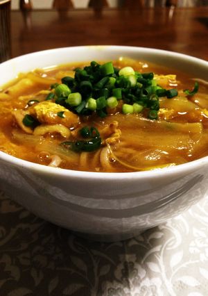 簡単！我が家のお店のようなカレーうどん-レシピのメイン写真