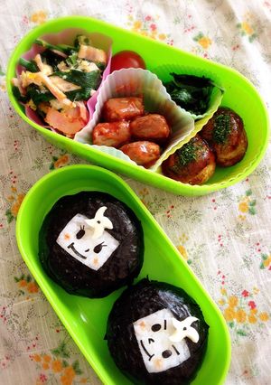 簡単キャラ弁☆忍者-レシピのメイン写真