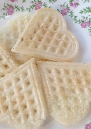ワッフル風 米せんべい-レシピのメイン写真