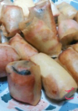 かまぼこ春巻き-レシピのメイン写真