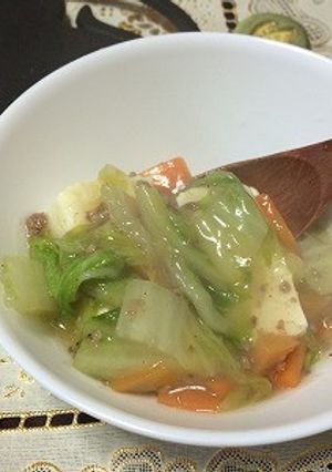 白菜とニンジンのあんかけ-レシピのメイン写真