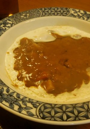 インスタントカレーIN卵の白身-レシピのメイン写真