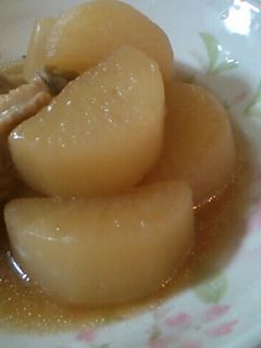 大根と手羽中の煮物-レシピのメイン写真