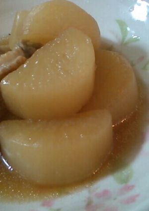 大根と手羽中の煮物-レシピのメイン写真