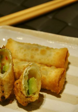 餃子の皮でミニ春巻き風✿チリアボチーズ-レシピのメイン写真