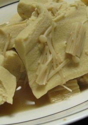 高野豆腐とえのきのコンソメ煮-レシピのメイン写真